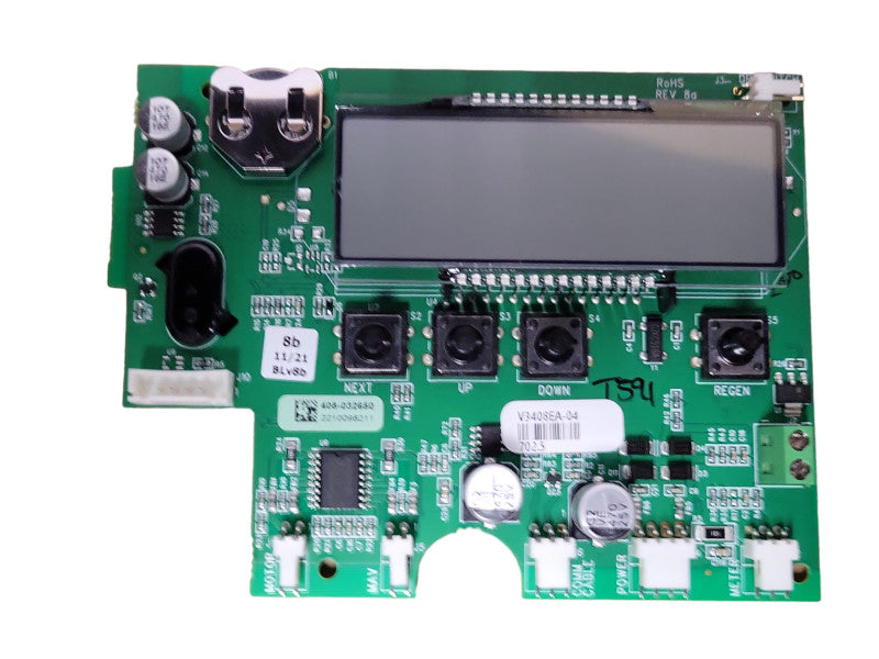 CLACK WS1THRU2 EA PCB 5DIGIT W/LABEL V3408EA-4TO5BRD 4 Button EE Control Boar _