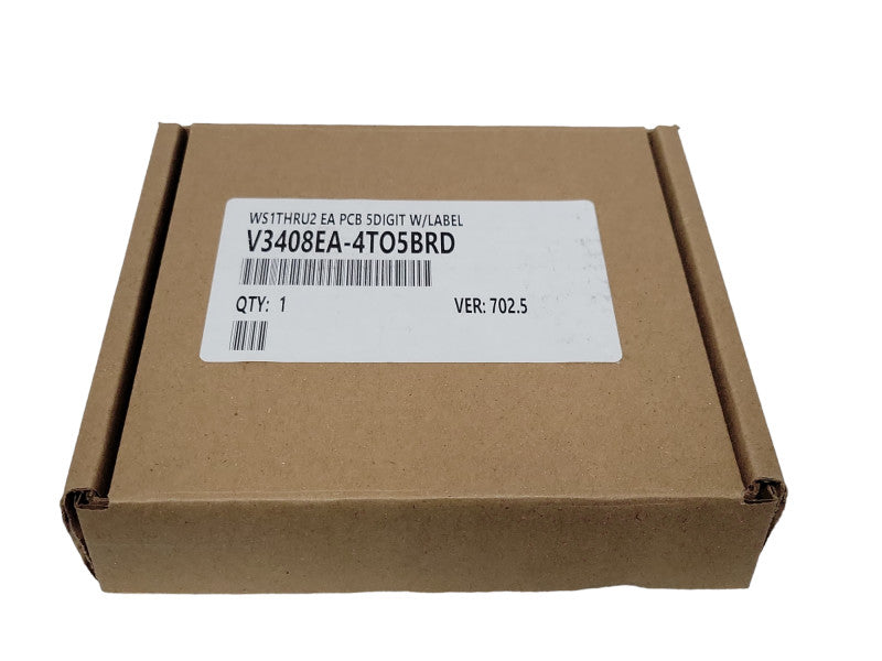 CLACK WS1THRU2 EA PCB 5DIGIT W/LABEL V3408EA-4TO5BRD 4 Button EE Control Boar _