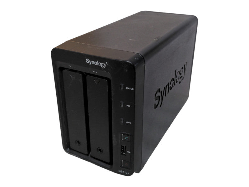 Synology DiskStation DS712+ 2-Bay NAS Server, 2x 4TB HDDs