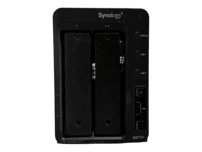 Synology DiskStation DS712+ 2-Bay NAS Server, 2x 4TB HDDs