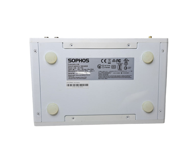 Sophos XG 115w Rev. 3 | Firewall Desktop Network Security Appliance *READ*