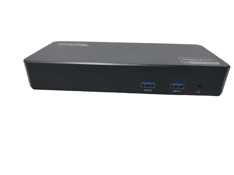 Plugable UD-6950PDZ USB-C Docking Station, 4K Triple Monitors, 60w|W/ Adapter