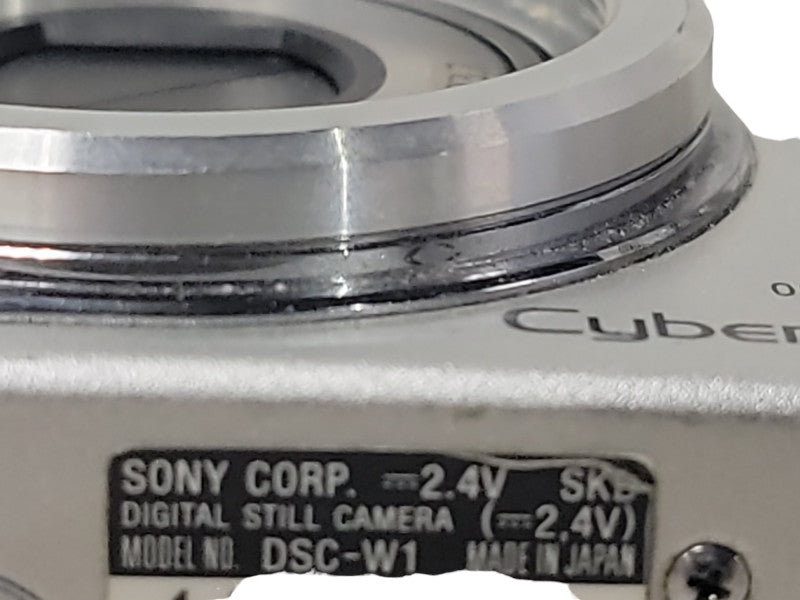 Sony Cyber-shot DSC-W1 5.1MP Digital Camera | Please Read