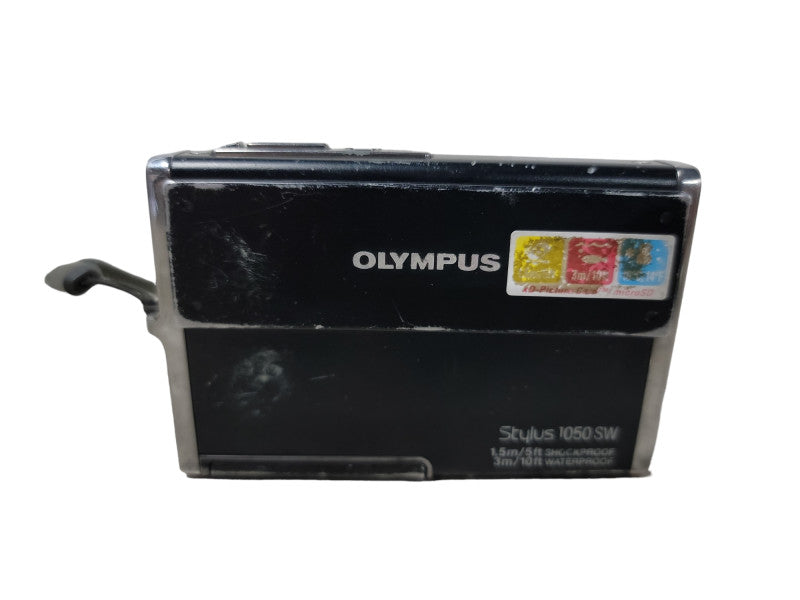Olympus Stylus 1050 SW 10.1MP Digital Camera Black W/ Battery | Read Please