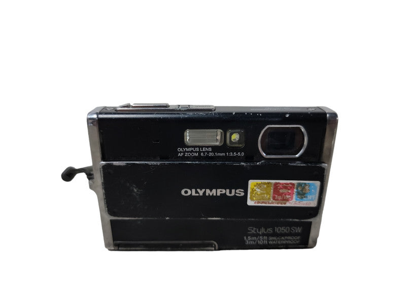 Olympus Stylus 1050 SW 10.1MP Digital Camera Black W/ Battery | Read Please