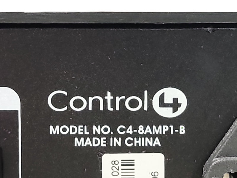 Control 4 C4-8AMP1-B 4 Zone Amplifier