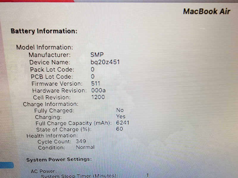 Apple Macbook Air 2015 13\\" 2-Core i7-5650U @ 2.2GHz 8GB DDR3 256GB SSD (