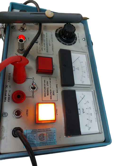 Accutech Dielectric Strength Tester  Model: AV/DV-25VA-95/10-SD Q=