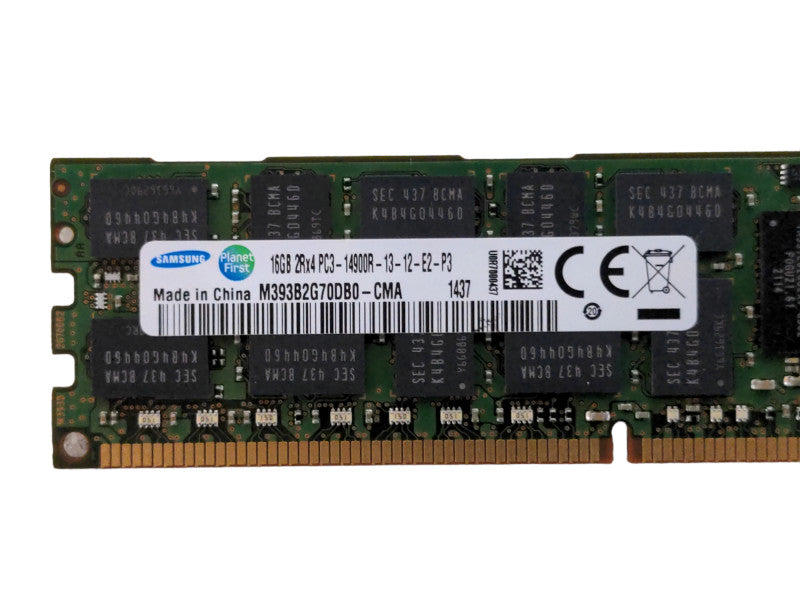 Samsung 16GB 2Rx4 PC3-14900R DDR3 ECC Server RAM Q
