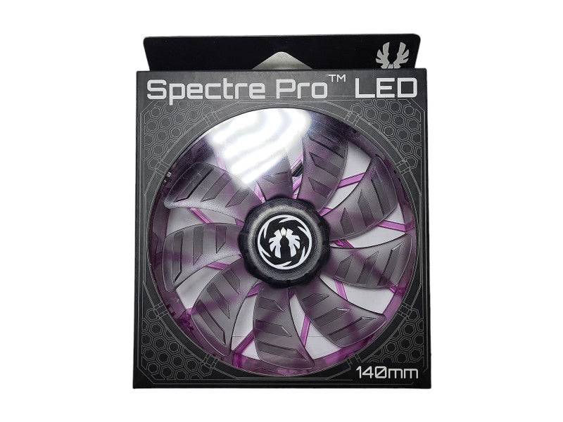 BitFenix Spectre Pro LED (Purple LED) BFF-LPRO-14025P-RP Brand New Q$