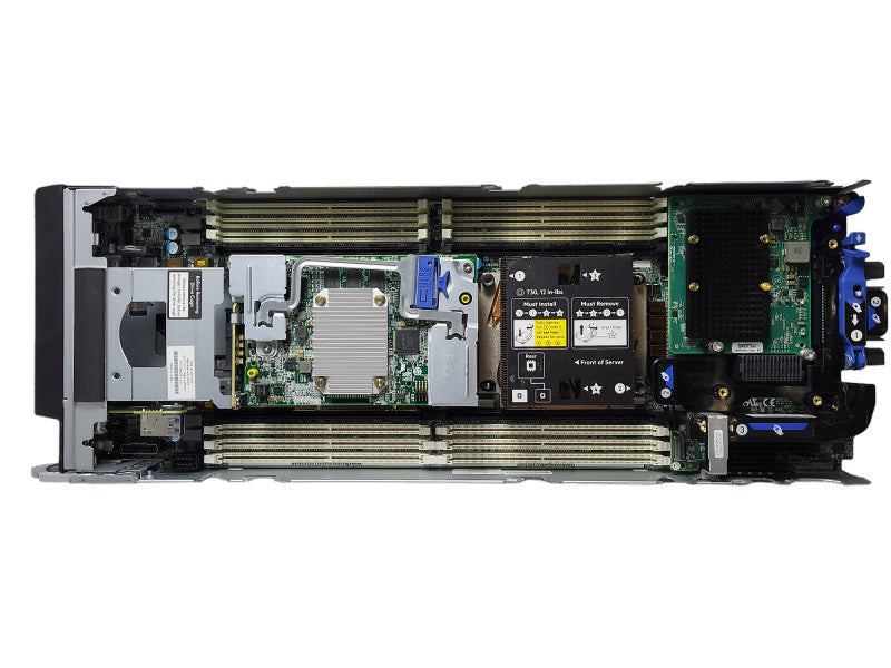 HPE ProLiant BL460c Gen10 Blade Server Barebones w/ 2x Heat sinks, READ $