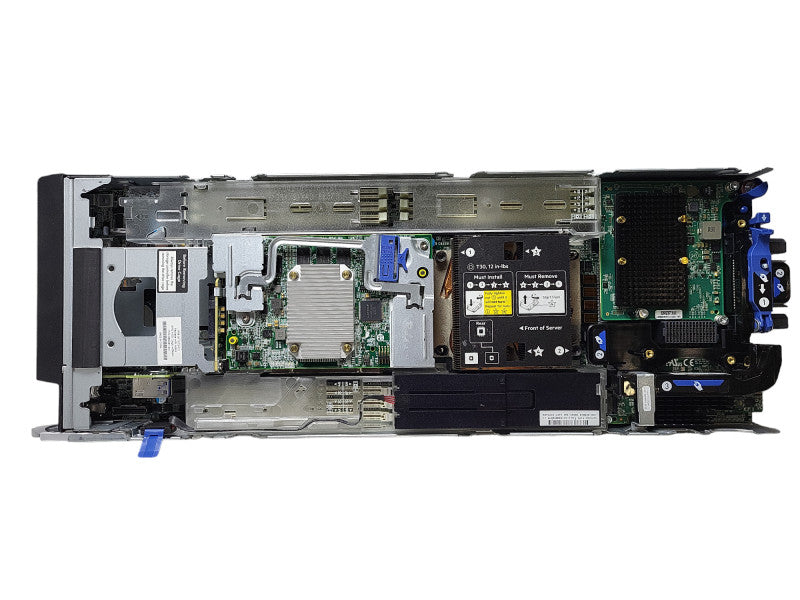 HPE ProLiant BL460c Gen10 Blade Server Barebones w/ 2x Heat sinks, READ $