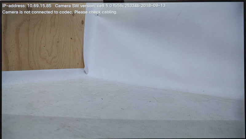 Cisco Webex TTC8-10 Spark Quad Camera Conference Room CS-QUADCAM