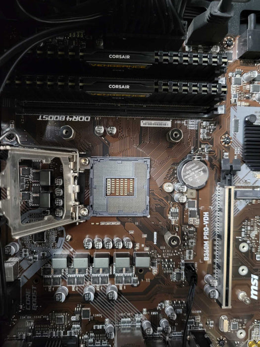 Custom/MSI B360M PRO-VDH LGA 1151 DDR4 16GB DDR4, No CPU/GPU, 600W PSU _