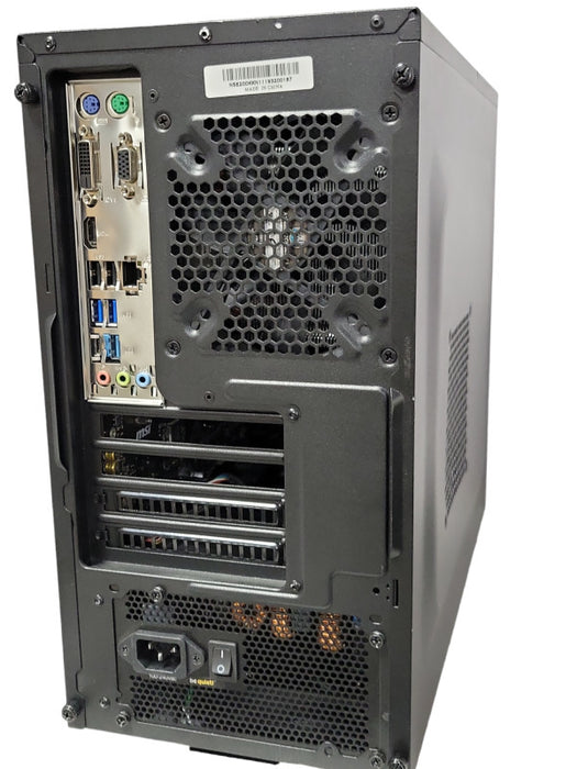 Custom/MSI B360M PRO-VDH LGA 1151 DDR4 16GB DDR4, No CPU/GPU, 600W PSU _