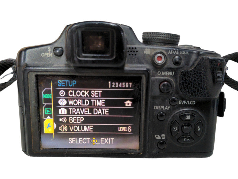 Panasonic LUMIX DMC-FZ35 12.1MP Digital Camera w/ Battery, Charger