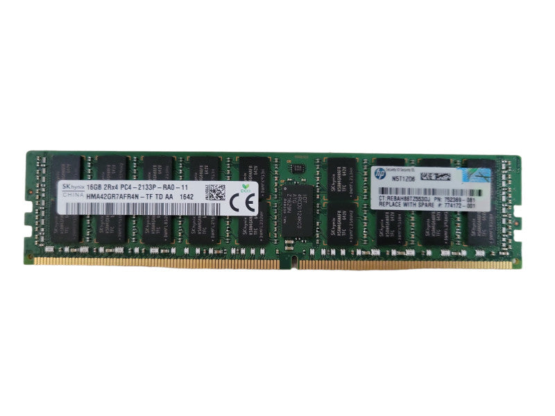 SK hynix 16GB 2Rx4 PC4-2133P-RA0-11 Server Ram Q!