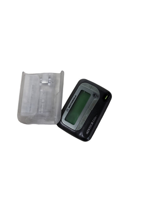 Motorola Advisor Elite Black 929.9375 Mhz 1-Way Digital Alpha-Numeric Pager