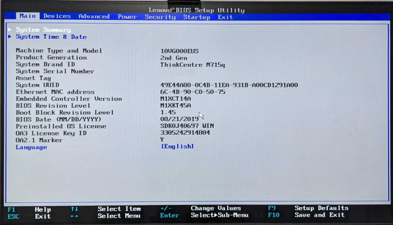 Lenovo M715q USFF, Ryzen 3 PRO 2200GE 3.2GHz 4C, 16GB DDR4, 512GB NVMe, WiFi