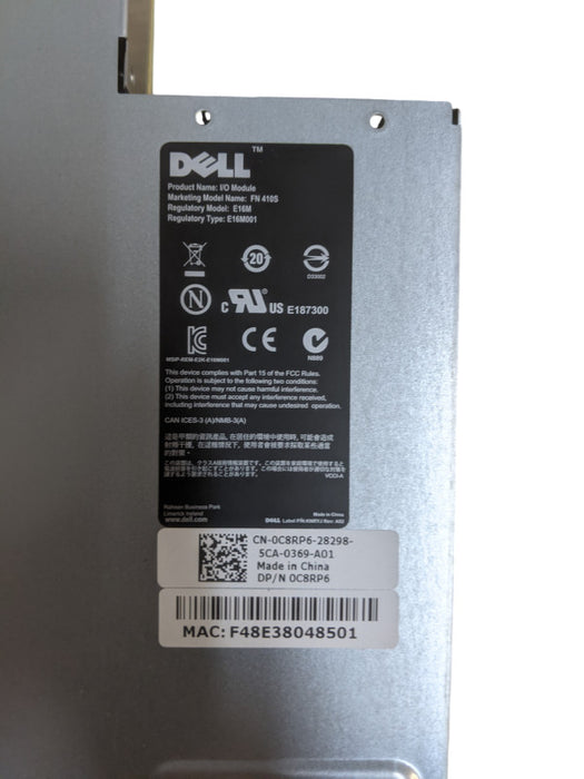 Dell PowerEdge FN410S 10GbE 4-Port SFP+ IO Module | E16M | 0C8RP6  Q