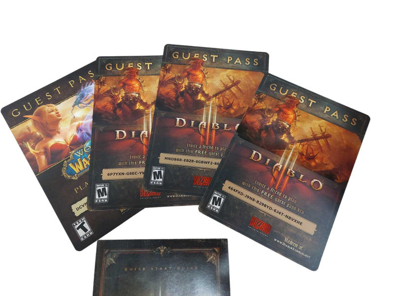 Blizzard Diablo 3 PC Boxed with Game CD & Manual =