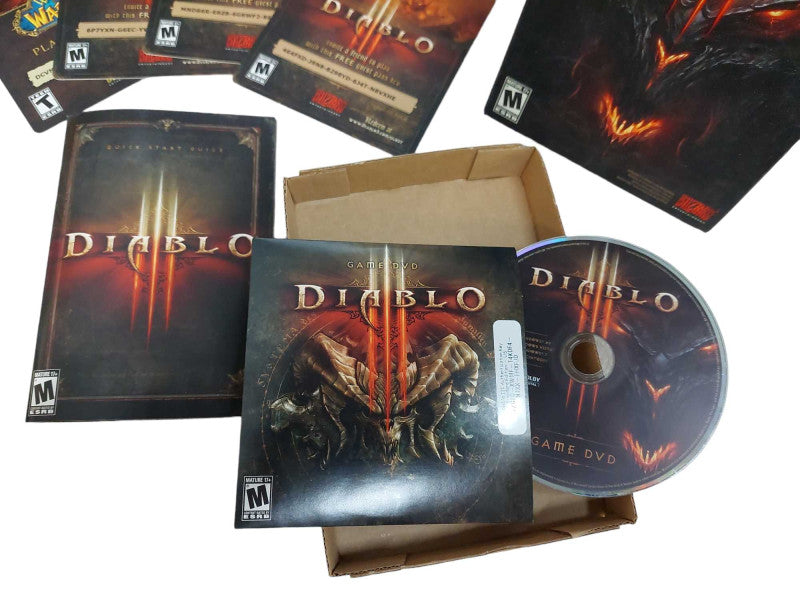 Blizzard Diablo 3 PC Boxed with Game CD & Manual =