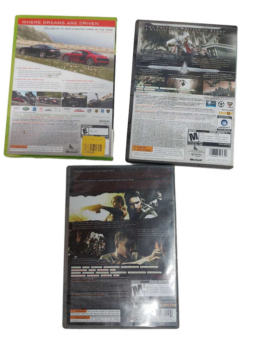 Bundle of 3 Xbox 360 Video Games Boxed with Games  =