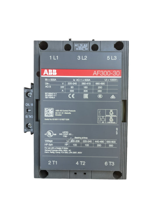 ABB Contactor AF300-30 | 3-phase Contactor | *READ*