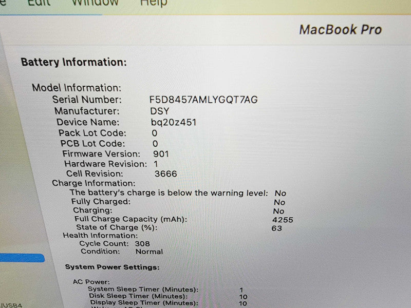 Apple Macbook Pro 2017 13\\" 2-Core i5-7360U @ 2.3GHz 16GB DDR3 256GB SSD (