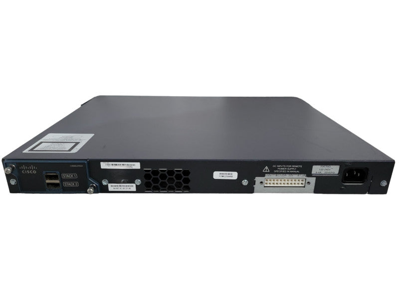 Cisco WS-C2960S-48LPS-L, 48-Port Gigabit PoE+ Managed Switch !