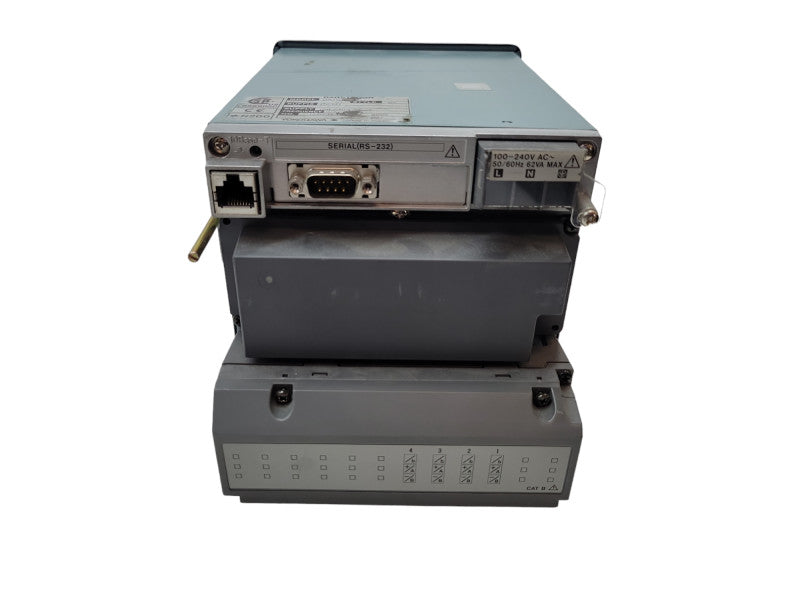 Yokogawa DX1004-2-2/RS-232/Ethernet Daqstation Paperless Recorder Q%