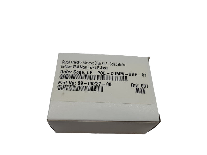 Surge Arrestor Ethernet GigE PoE - Compatible Outdoor Wall Mount 2xRJ45 Q%