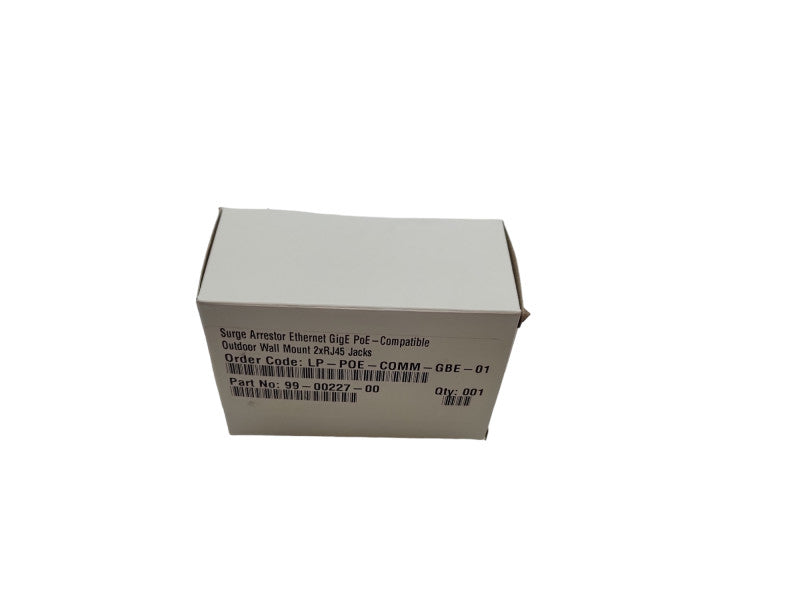 Surge Arrestor Ethernet GigE PoE - Compatible Outdoor Wall Mount 2xRJ45 Q%
