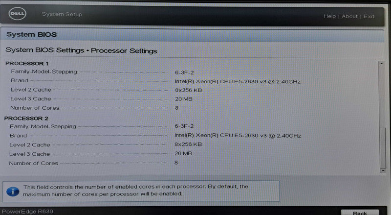 Dell R630 1U 8x 2.5\\"| 2x Xeon E5-2630 v3 @ 2.40GHz 8C, 32GB DDR4, H330 *READ*