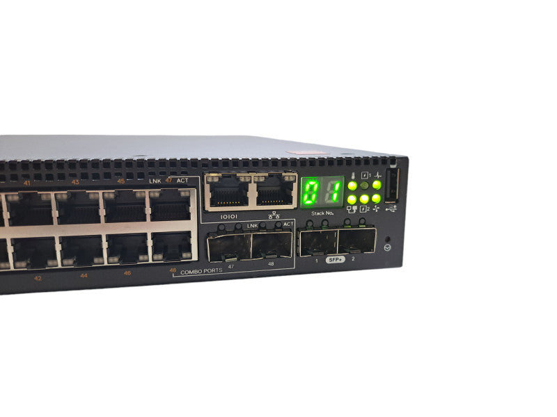 Dell N3048EP-ON | 48-Port Gigabit PoE+ 2-Port 10G SFP+ Switch | 1x PSU