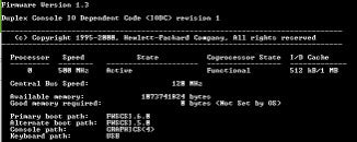 HP b2600 Workstation - 500Mhz | 1GB RAM | NO HDD (Working) %