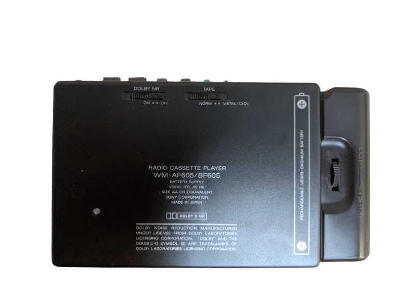 Sony Walkman | WM-AF605/BF605 | Radio Cassette Player