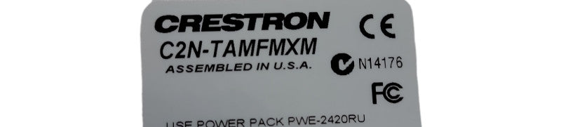 Crestron C2N-TAMFMXM \\"AM/FM and XM Satellite Radio Tuner