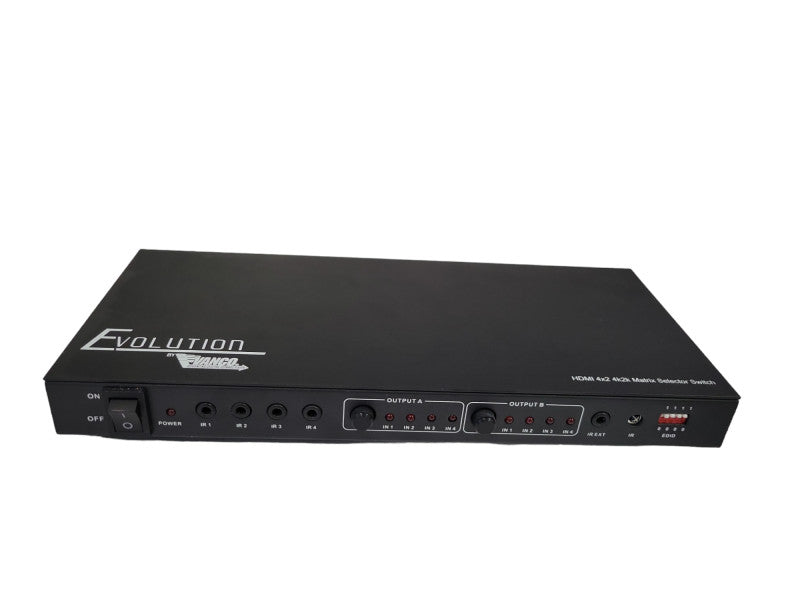 VANCO HDMI 4X4 4k2k (2160p) COMPACT MATRIX SELECTOR SWITCH %