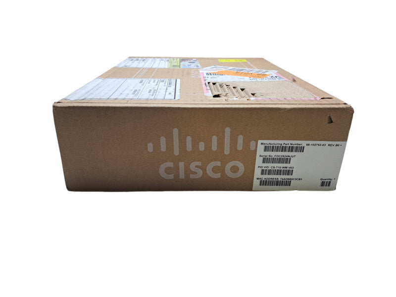 Cisco TTC5-15 10\\" Touchscreen Webex Room Navigator Video Conference CS-T10-WM Q