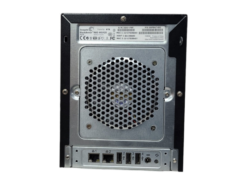 Seagate BlackArmor NAS 440/420 4-Bay Network Storage, No HDD, READ