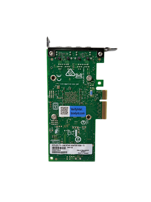 Intel X550-T2 | 2-Port 10Gb Ethernet PCIe Network Adapter | Low Profile