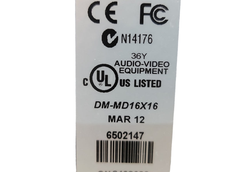 Crestron DM-MD16X16-POE