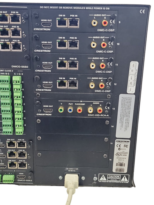 Crestron DM-MD16X16-POE