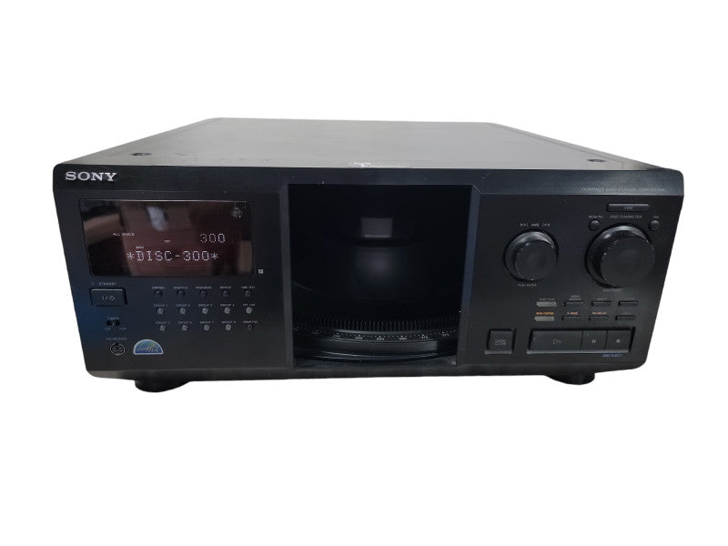 Sony MegaStorage 300 Disc CD Player Changer & Remote Fully Tested CDP-CX355