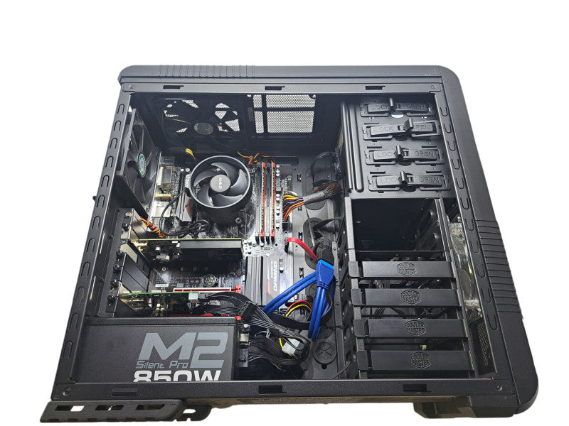 Custom PC | Gigabyte GA-AB350, Ryzen 7 1700 @ 3.00GHz 4C, 16GB DDR4, GT 1030
