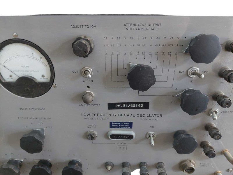 SolarTron Low Frequency Decade Oscillator  =