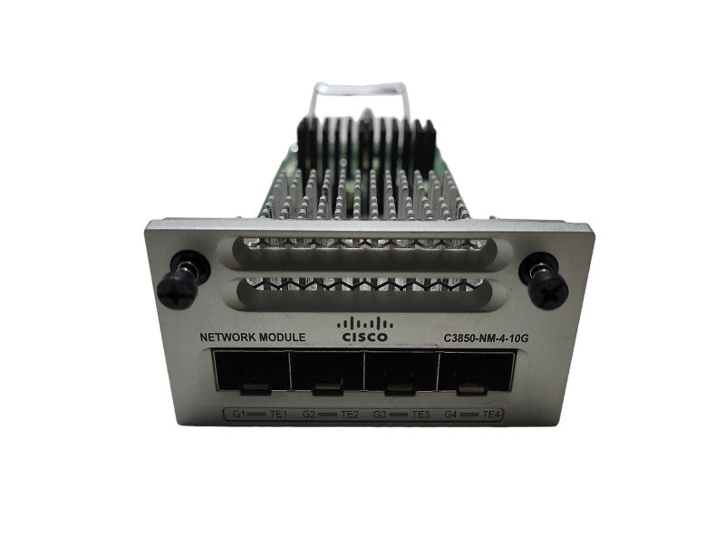 CISCO C3850-NM-4-10G CISCO 4 x 10 GIGABIT NETWORK MODULE FOR 3850 $