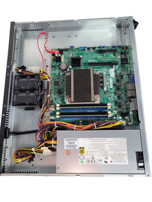 Supermicro X10SLM+-LN4F Intel G1820 @ 2.70 GHz 8GB RAM Low Power Server !
