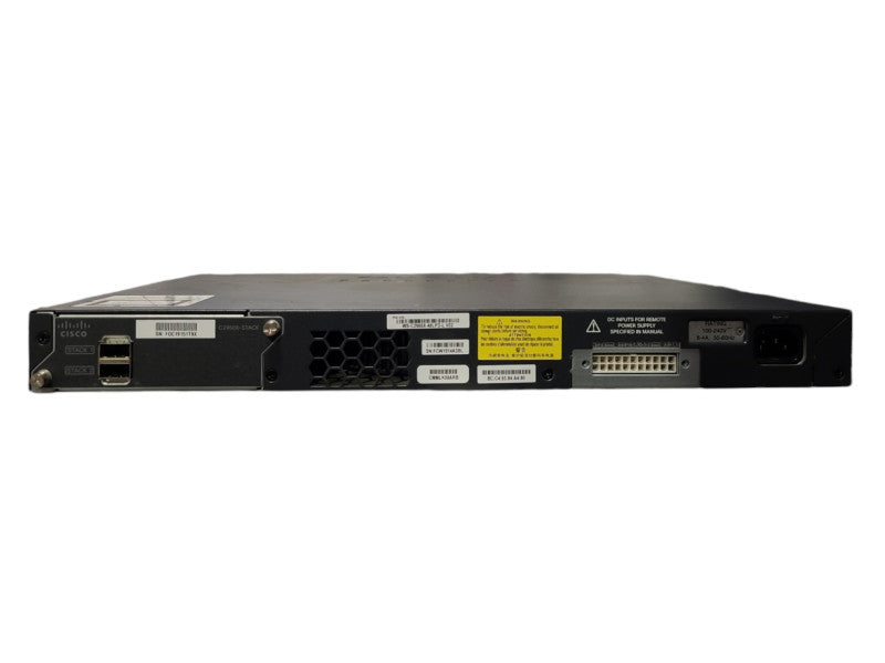 Cisco WS-C2960X-48LPD-L, 48-Port Gigabit PoE+ Switch, 2x 10G SFP+ w/ Stack